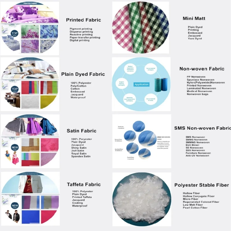 polyester staple fibre uses